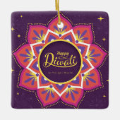 Diwali Ceramic Ornament (Voorkant)