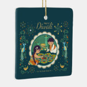 Diwali Ceramic Ornament (Rechts)