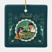 Diwali Ceramic Ornament (Achterkant)