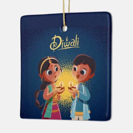 Diwali Ceramic Ornament (Links)