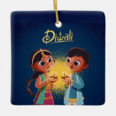 Diwali Ceramic Ornament (Voorkant)