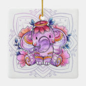 Diwali Ceramic Ornament (Achterkant)