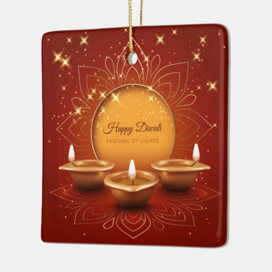 Diwali Ceramic Ornament (Links)