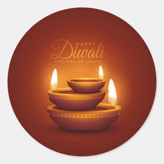 Diwali Delight Stickers (Voorkant)