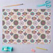 Diwali Design en patronen Tissuepapier (Craft)