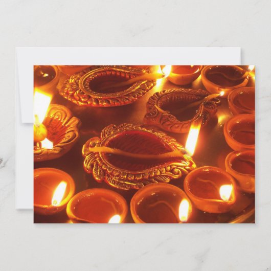 diwali diya kaart (Voorkant)