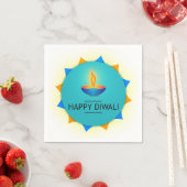 Diwali Diya Napkins Servet (Insitu)