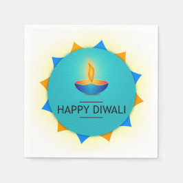 Diwali Diya Napkins Servet