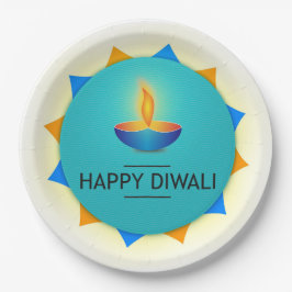 Diwali Diya Papieren Bord