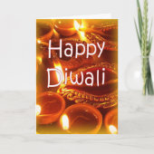 Diwali diyas card kaart (Voorkant)