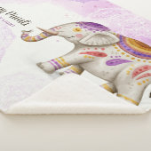 Diwali Elephant Sherpa Deken (3/4)