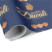 Diwali Feest Cadeaupapier (Rol Hoek)