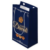 Diwali Feest Klein Cadeauzakje (Voorkant Gekanteld)