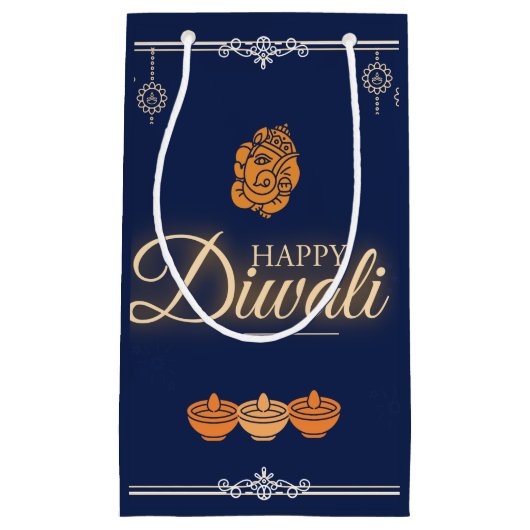 Diwali Feest Klein Cadeauzakje (Voorkant)