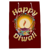 Diwali Festival van Lights Hindu Sikh Jain Medium Cadeauzakje (Voorkant)