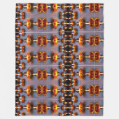 Diwali Fireworks Fleece Deken (Voorkant)