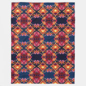 Diwali Fireworks Fleece Deken (Voorkant)