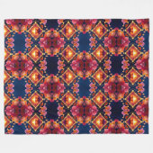 Diwali Fireworks Fleece Deken (Voorkant (Horizontaal))