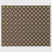Diwali Flame Lotus Harmony Cadeaupapier (Vlak)