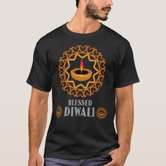 Diwali Gezegend T-shirt (Voorkant)