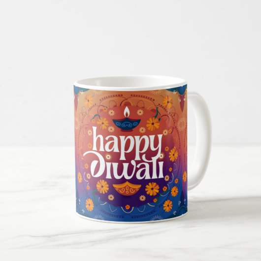 Diwali Gift Idee Koffiemok (Voorkant rechts)