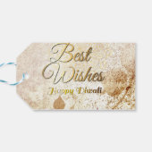 Diwali Gift Label Cadeaulabel (Achterkant Horizontaal)