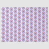 Diwali glitter lotus rangoli tissuepapier (Voorkant)