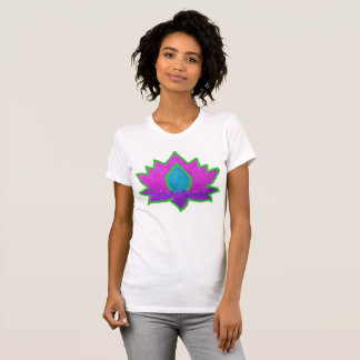 Diwali glitterslotus t-shirt