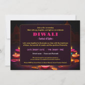 Diwali Glow Kaart (Achterkant)