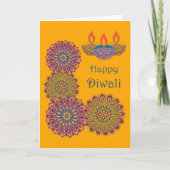 Diwali Greeting - Mandalas Kaart (Voorkant)
