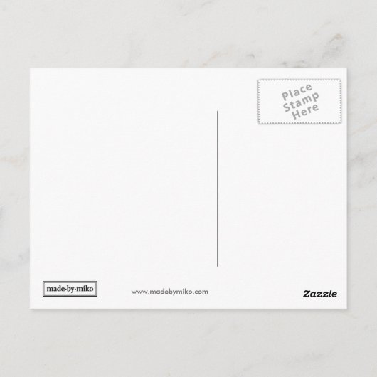 Diwali Greetings Briefkaart (Achterkant)