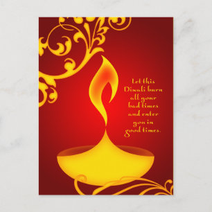 diwali greetings elegant light inspirerend quote briefkaart