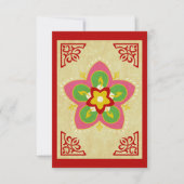 diwali greetings rangoli kaart (Voorkant)