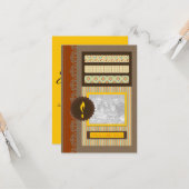 diwali greetings ( scrapbook ) kaart (Voorkant / Achterkant in situ)