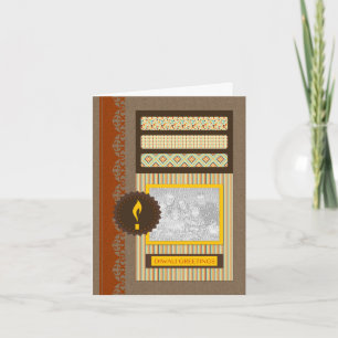 diwali greetings ( scrapbook ) kaart