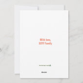 Diwali groet vakantie ganesha om card feestdagenkaart (Achterkant)