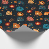 Diwali Holiday Lanterns  Cadeaupapier (Hoek)