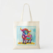 Diwali Holy Koeien: speelse vermomming Design Tote Bag (Voorkant)