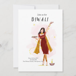 Diwali, Indiaas festival Kaart