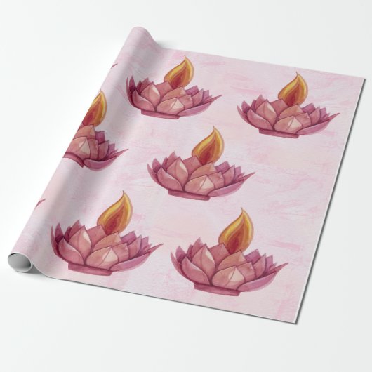 Diwali-inpakpapier Cadeaupapier (Uitgerold)