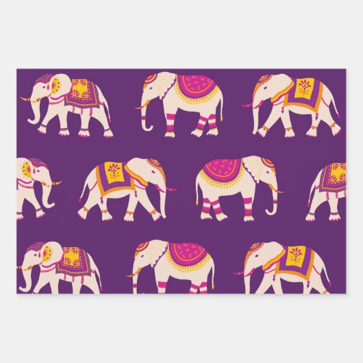 Diwali-inpakpapier Inpakpapier Vel (Voorkant 3)