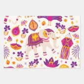 Diwali-inpakpapier Inpakpapier Vel (Voorkant)