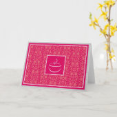 Diwali Kaart (Gele Bloem)