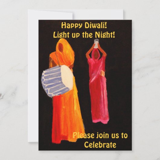 DIWALI KAART (Voorkant)