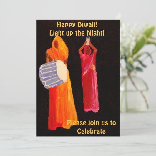 DIWALI KAART (Staand voorkant)