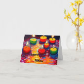 Diwali Kaart 1 (Gele Bloem)