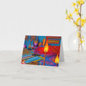 Diwali Kaart 3 (Gele Bloem)