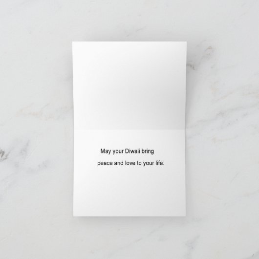 Diwali Kaart 7 (Binnen)