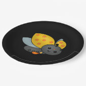 Diwali Ladybug met Deepa Papieren Bordje (Gekanteld)