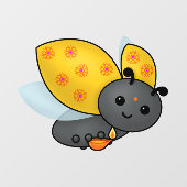 Diwali Ladybug met Deepa Raamsticker (Vel)